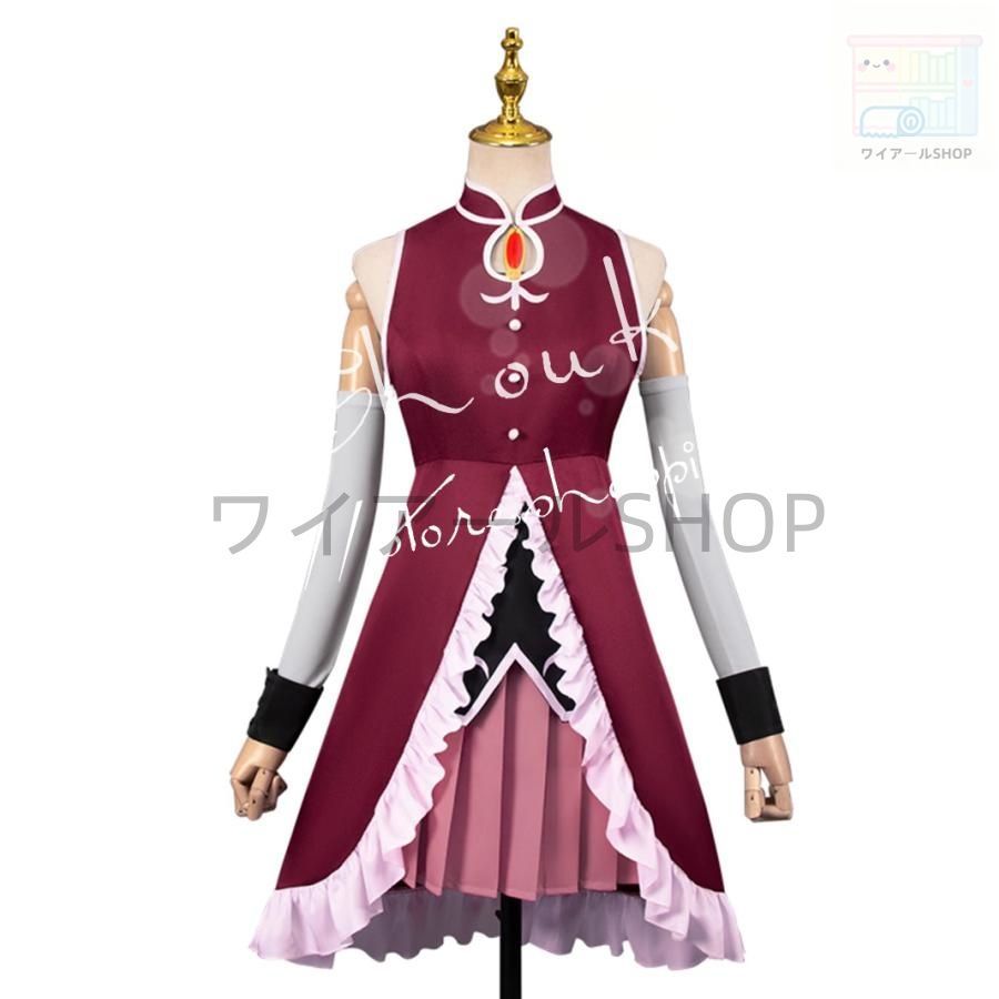 魔法少女まどか マギカ 風 佐倉杏子 コスプレ衣装 ウィッグ cos鞋 cosplay コスチューム 変装 仮装 ハロウィン イベント 撮影 祭り