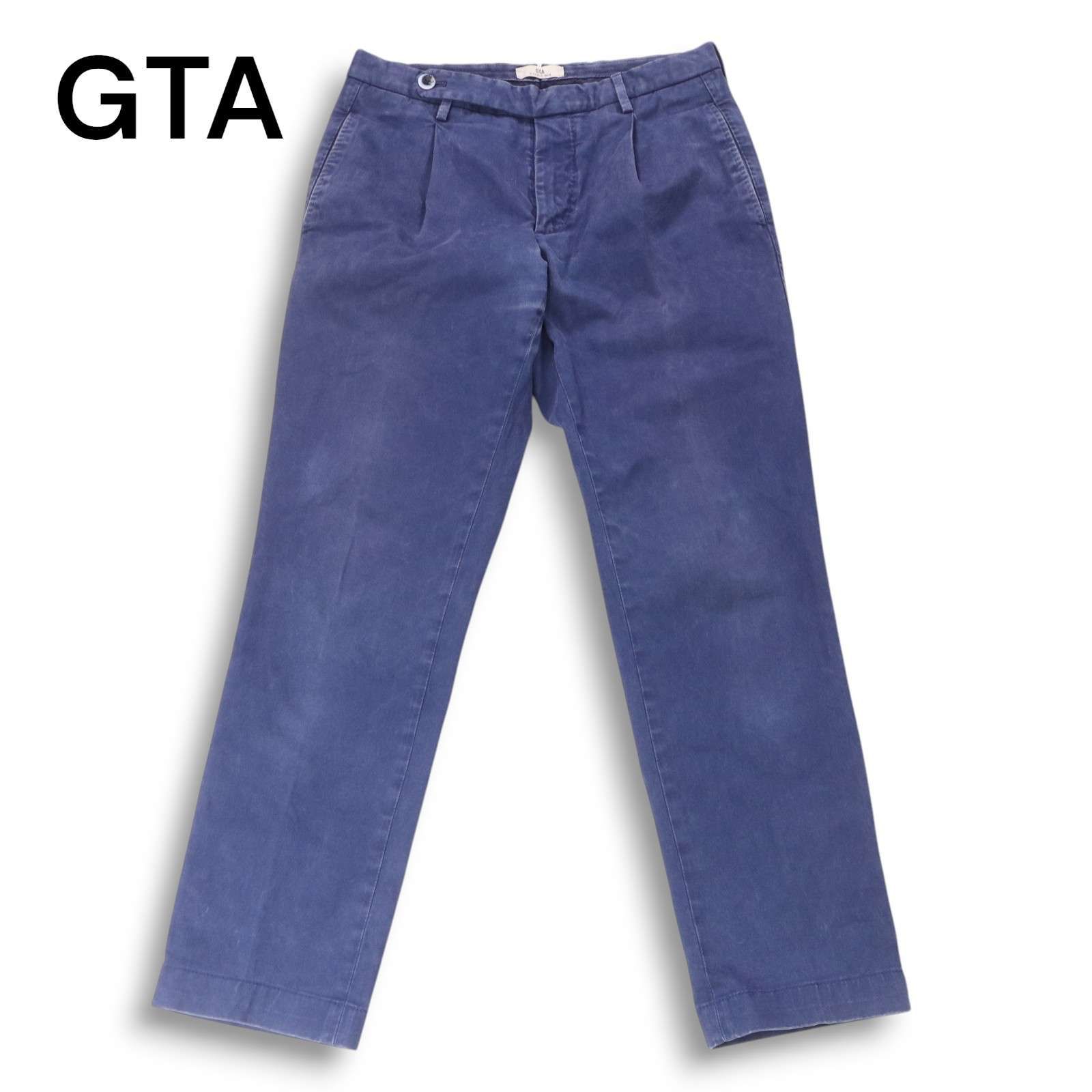 GTA デニム スラックス 44 極美品】GTA ジーティーアー スラックス 44