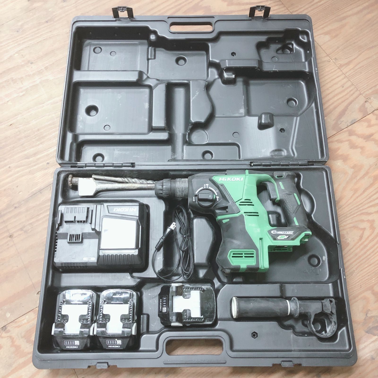 ハイコーキ HiKOKI 36Vコードレスロータリハンマドリル DH36DPA 2XP バッテリー3個付