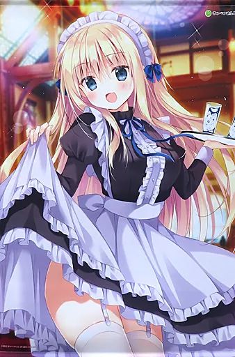 中古】タペストリー 所長 メイド服ver.(さくらの雲 中古】タペストリー 所長 メイド服ver.(さくらの雲