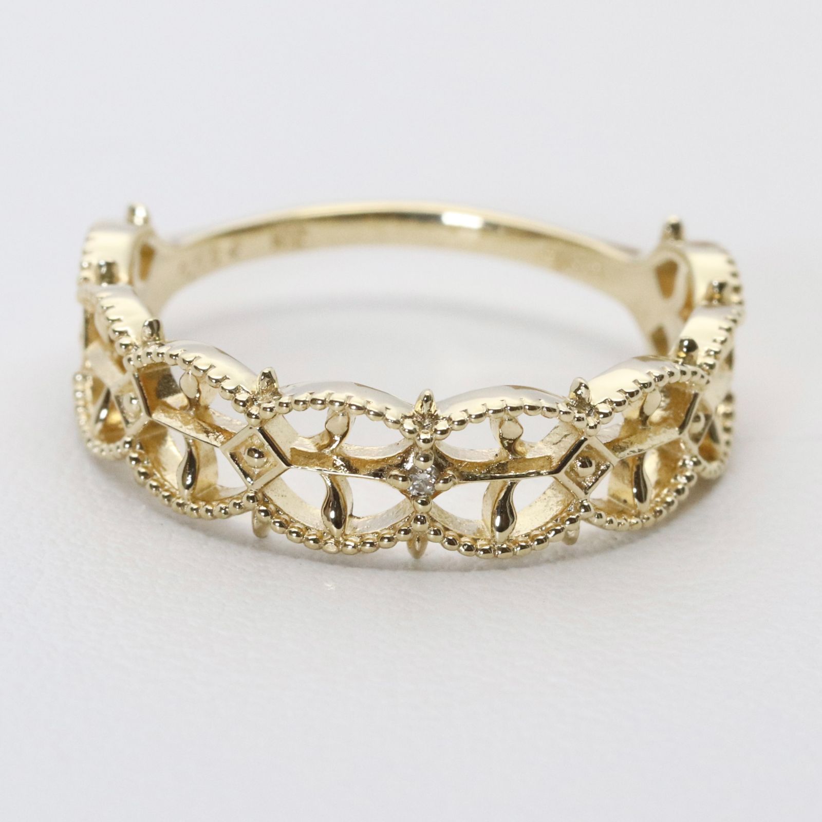 ワオ様専用✨現行品 定価28600円 透かしリング アガット✨ Yahoo