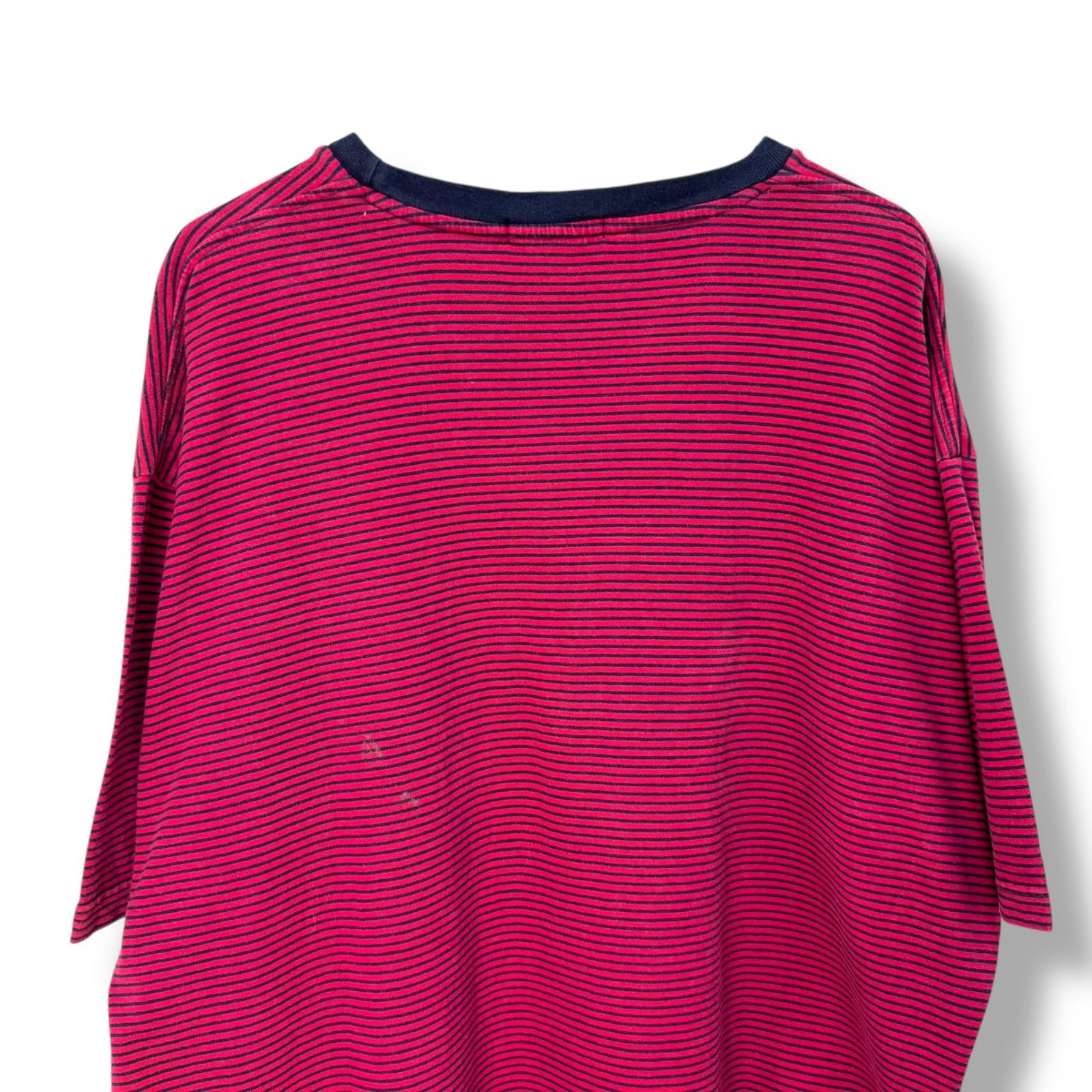 90s nautica Border T-Shirt Made in USA 【XXL】 90年代 ノーティカ 