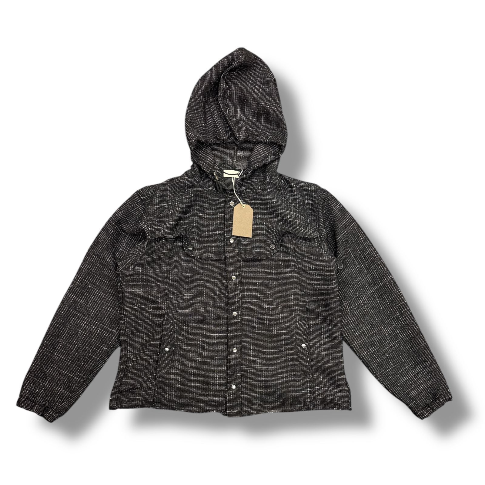 参考上代39600円 未使用品 STEAF 25SS MARINE HOOD SHIRT マリーン