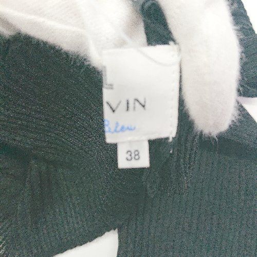 LANVIN PARIS ラインカーディガン　サイズS リブデザインカーディガン|LANVIN COLLECTION | LANVIN