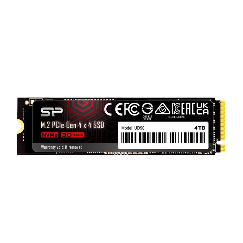 シリコンパワー NVMe PCIe Gen4 M.2 2280 SSD 2TB 2280ゲーミング UD9Nシリーズ