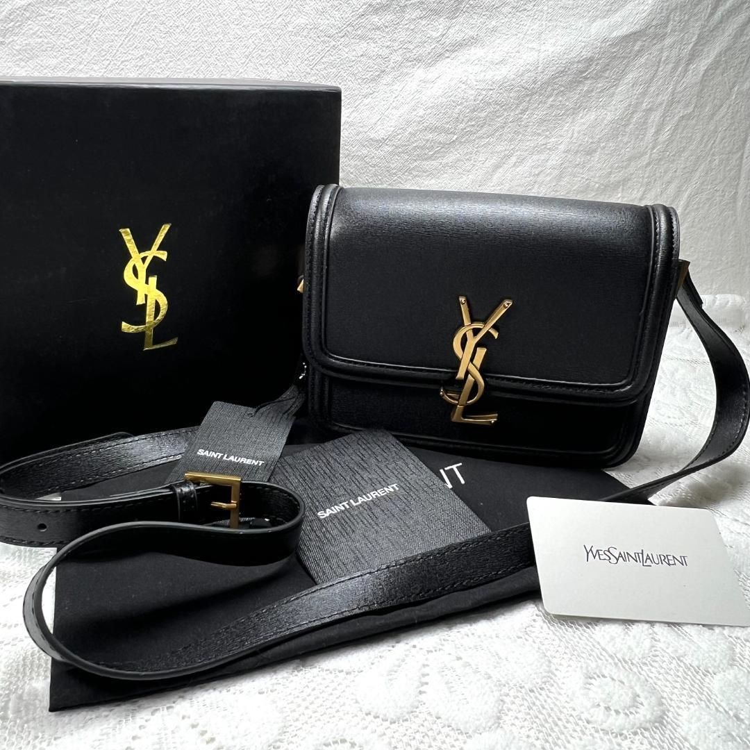 箱付きYSL サンローラン ショルダーバッグ-MM輸入2 - メルカリ