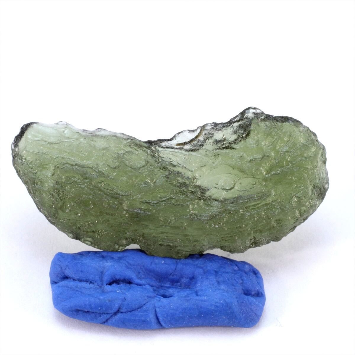 モルダバイト 3.0g モルダウ石 テクタイト 原石 標本 Moldavite M2513 