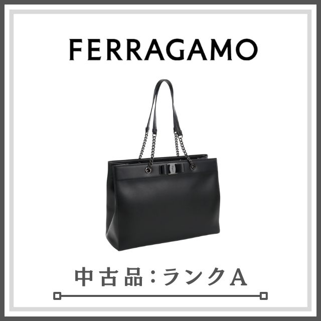 ランクA】FERRAGAMO フェラガモ トートバッグ 21 H500 トートバッグ