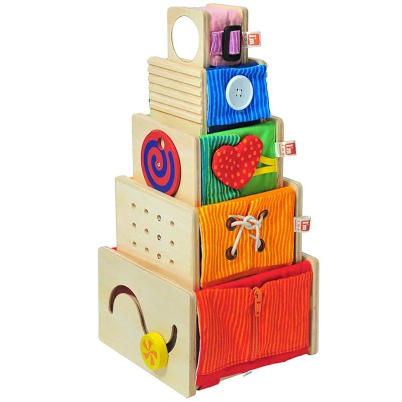 Edut? エデュテ アイムトイ トレーニングキューブ 知育玩具 木のおもちゃ 1歳 2歳 誕生日プレゼント 男の子 女の子 楽器 はめこみ 形合わせ 0