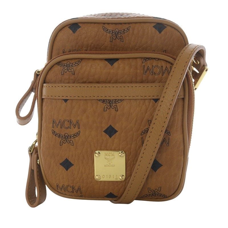 MCM エムシーエム クロスボディバッグ ショルダー ヴィセトス柄 良品 エムシーエム MCM ショルダーバッグ ワンショルダー 斜め掛け
