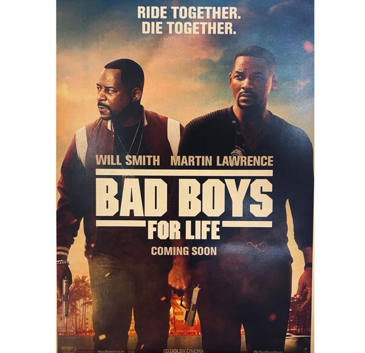 K501A3 バッドボーイズ 映画 ポスター ウィルスミス 洋画