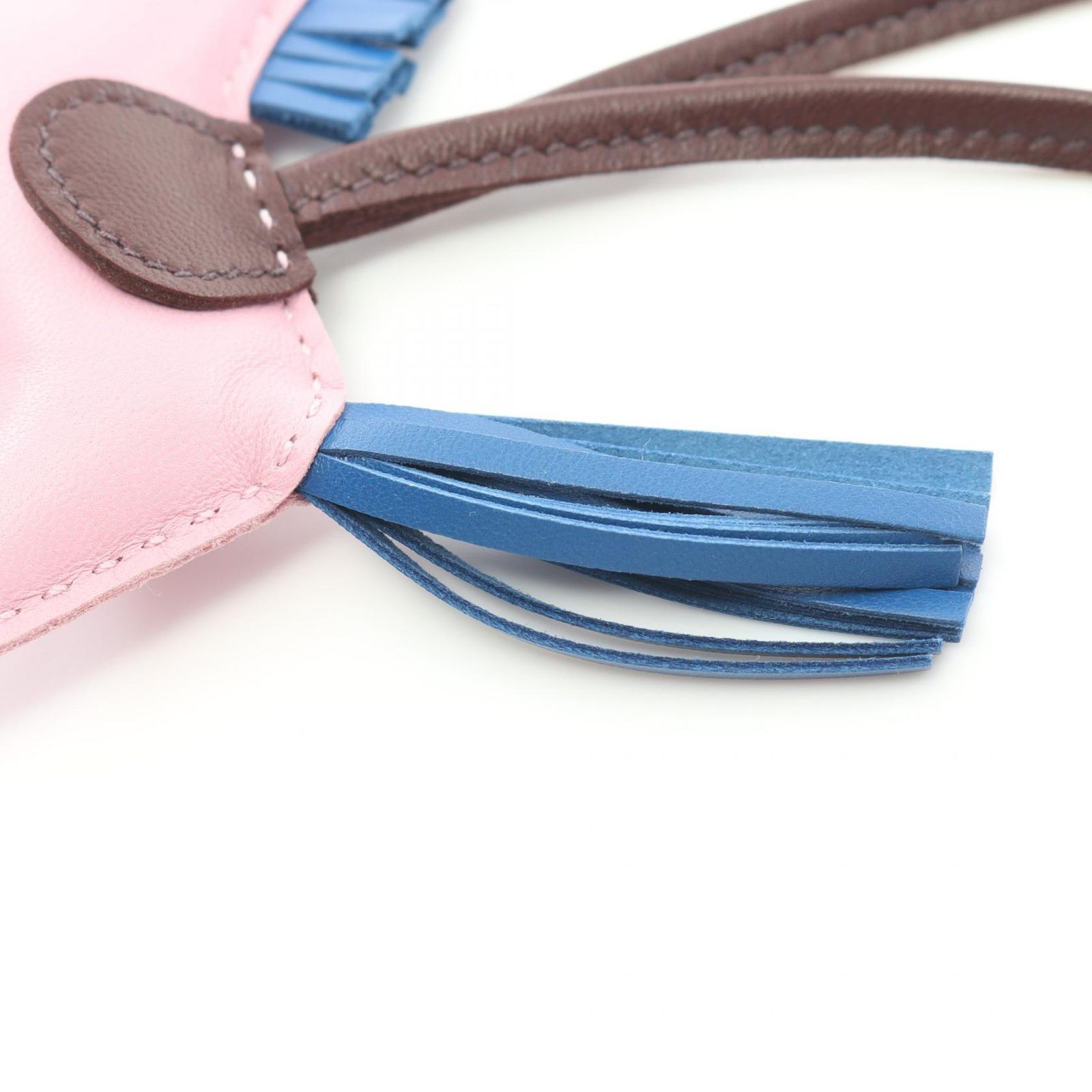 HERMES エルメス ロデオPM モーヴシルベストル ルージュセリエ ブルー