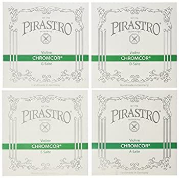 PIRASTRO CHROMCOR クロムコア 4|4バイオリン弦セット 319020