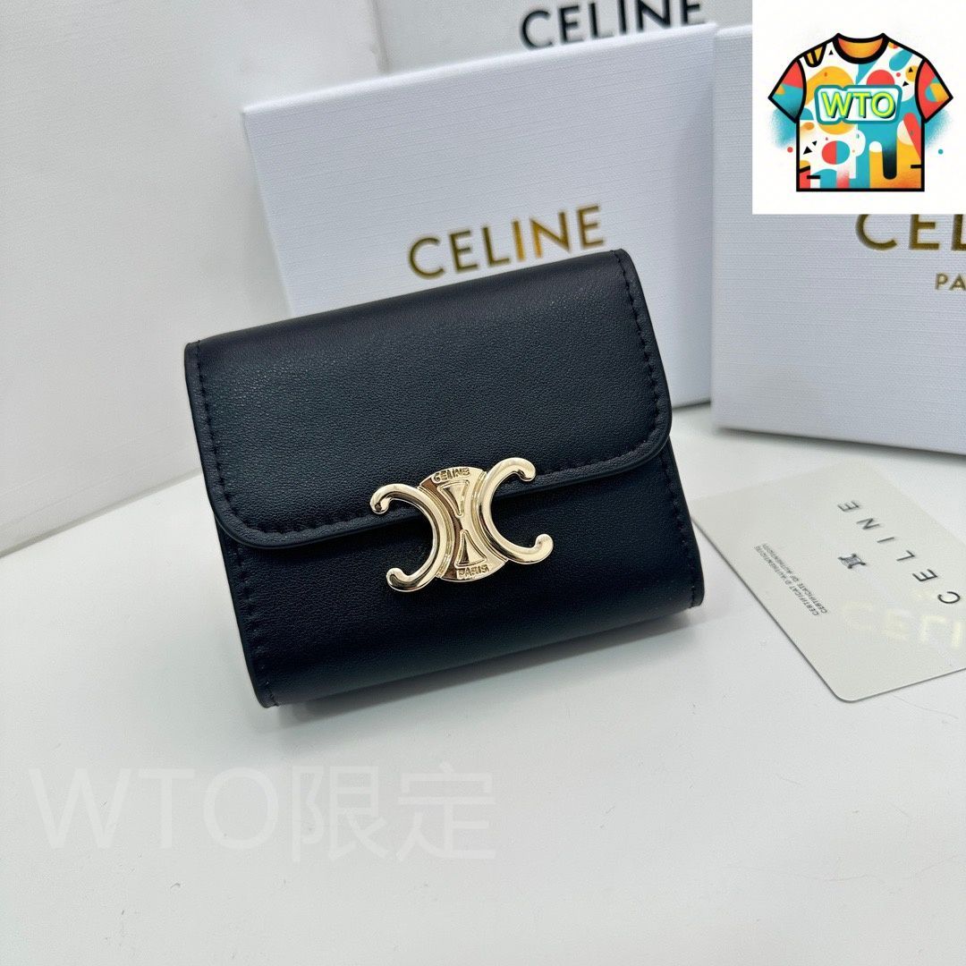 今日 Celine セリーヌ トライウンフ シリーズ レザーを使用した精巧な2点セットデザイン-WTO輸入2