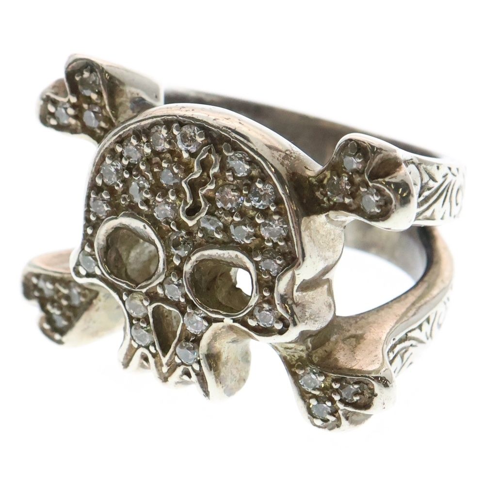 Loree Rodkin (ローリーロドキン) FLAT PAVE SKULL-CROSSED