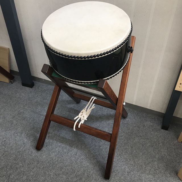 平胴太鼓 平太鼓 1尺3寸（鼓面:38cm） +立台 - メルカリ