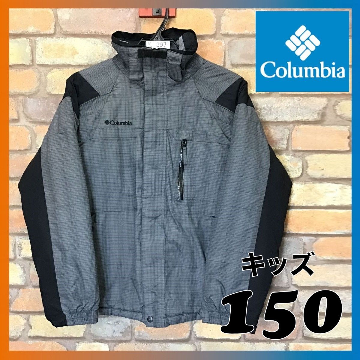 ☆美品☆ME7-397☆USA古着 90's☆【Columbia コロンビア】チェック柄