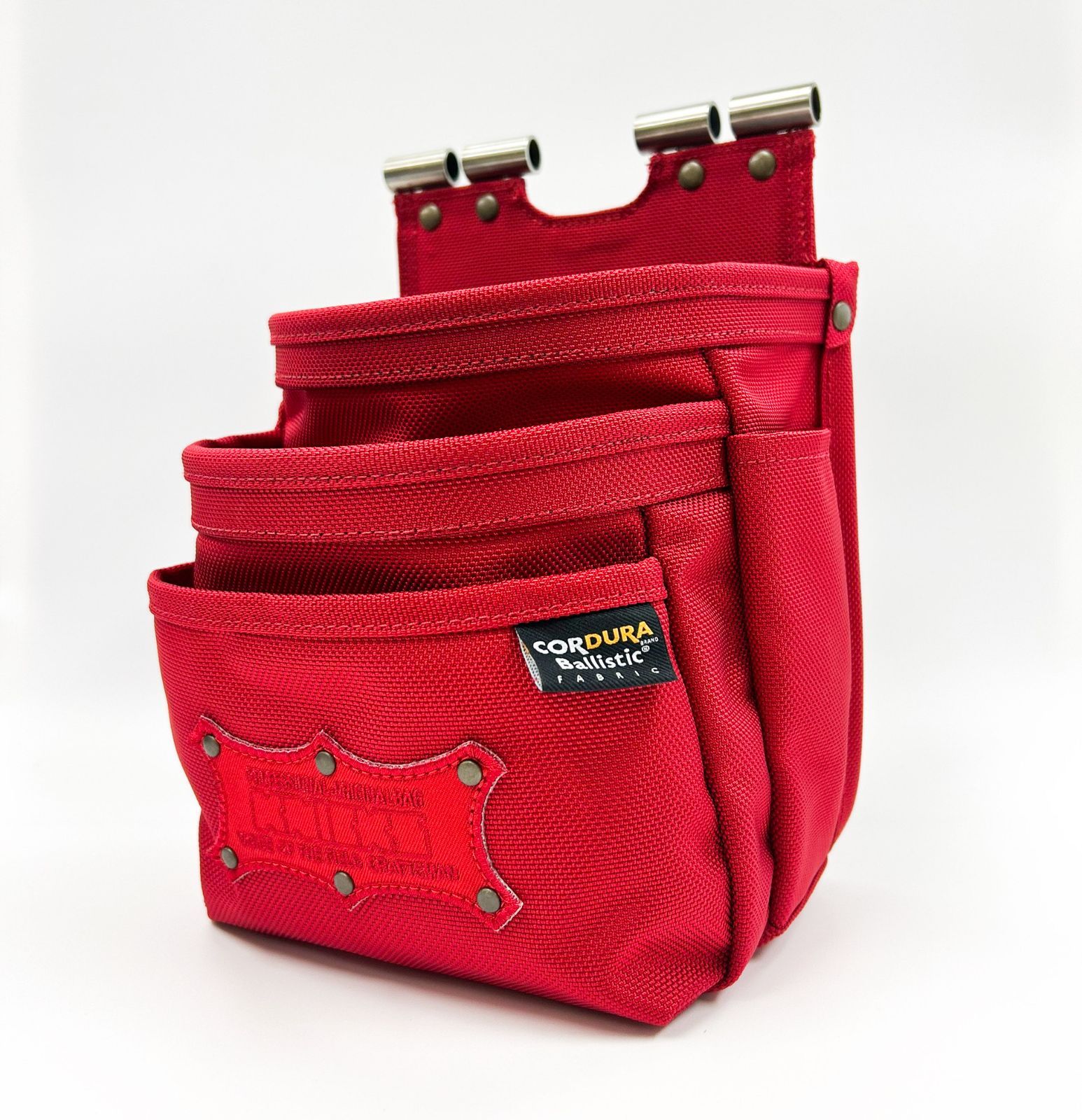 KNICKS】ニックス CORDURA チタン補強 赤 レッド チェーンタイプ