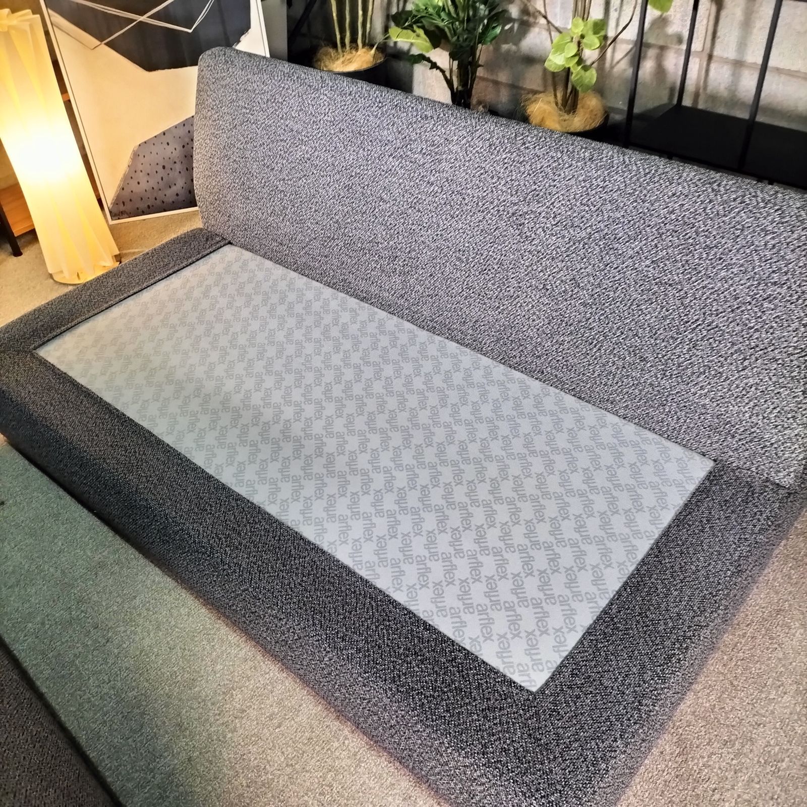 arflex SONA アームレスソファ クッション2個付 展示品【521】 arflex