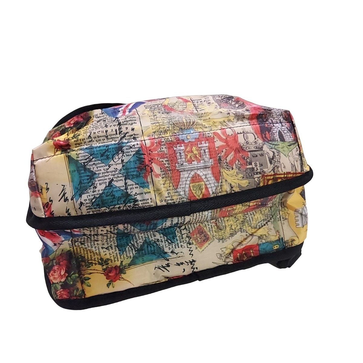 LESPORTSAC レスポートサック リュックサック - ベージュ×パープル×マルチ DECORATOM_COM_BR