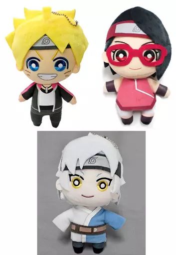 【】ぬいぐるみ 全3種セット ともぬいvol.2 「BORUTO-ボルト- NARUTO NEXT GENERATIONS」
