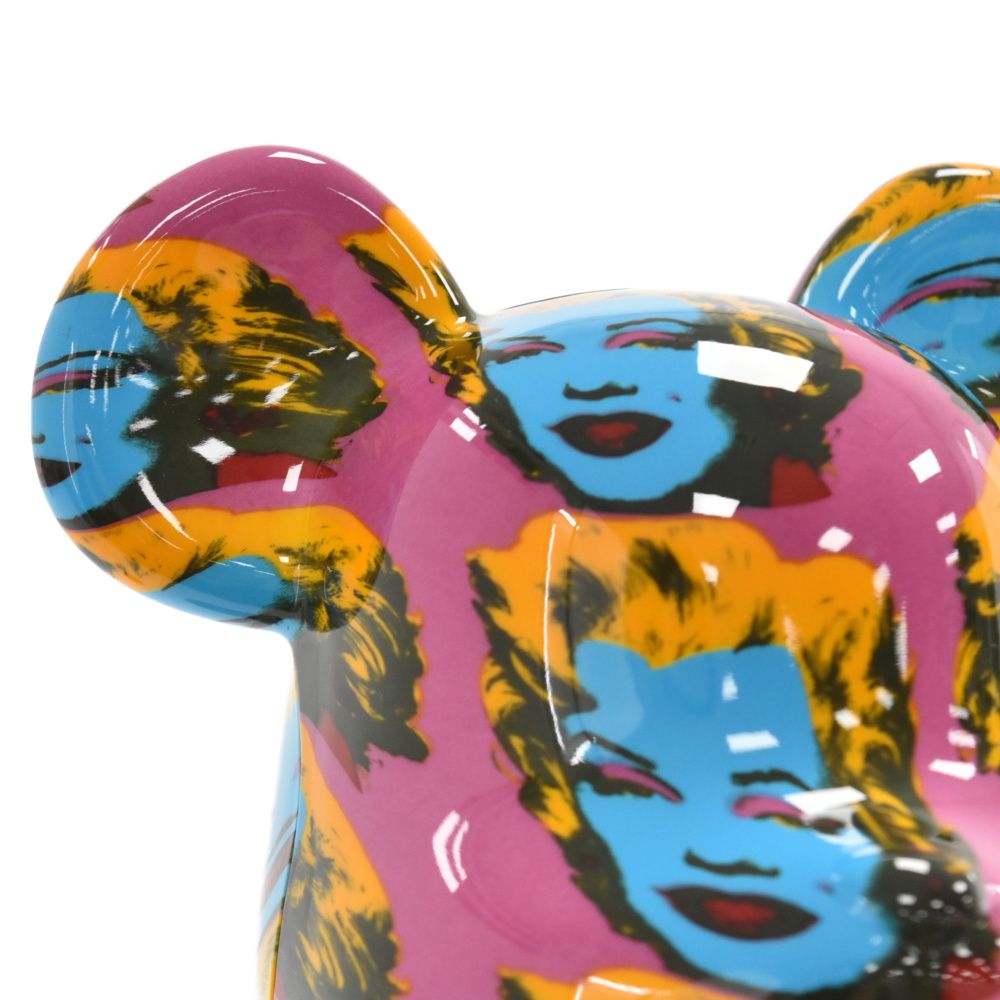 MEDICOM TOY - ベアブリック アンディ ウォーホル マリリン モンロー 100％ &amp; 400％ BEARBRICK Andy Warhol's 'Marylin Monroe' (400% + 100