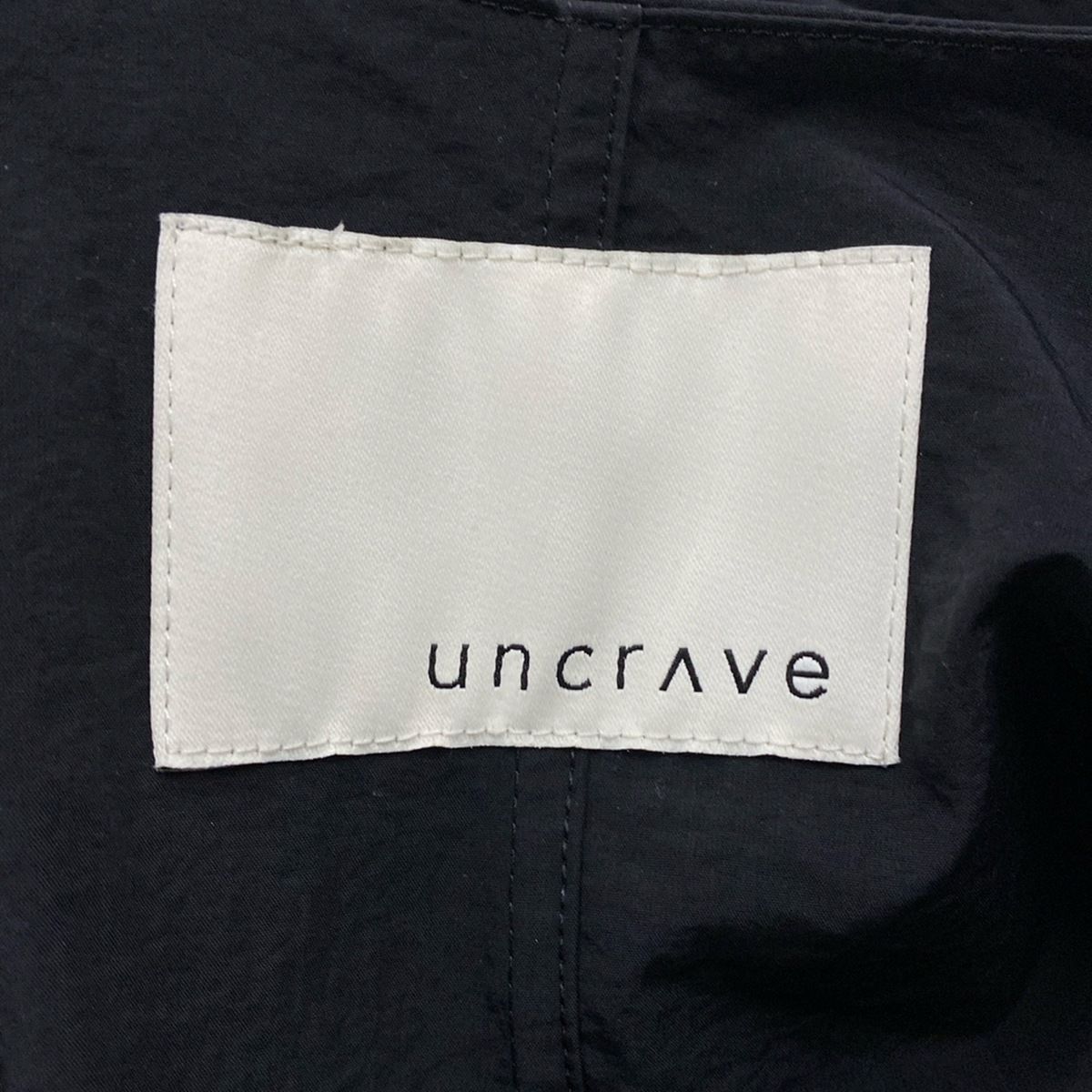 uncrave(アンクレイヴ) コート サイズ1 S レディース - 黒 長袖/ジップ  