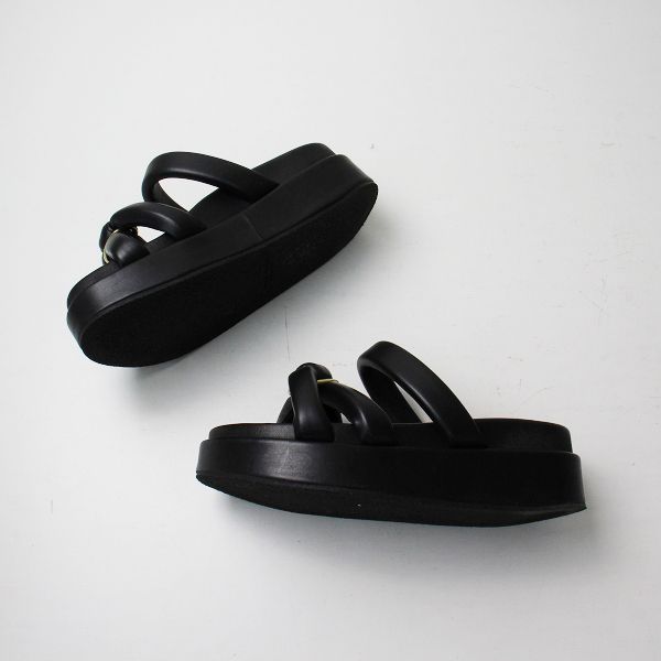 2022SS DRIES VAN NOTEN ドリスヴァンノッテン グレインレザー パッド