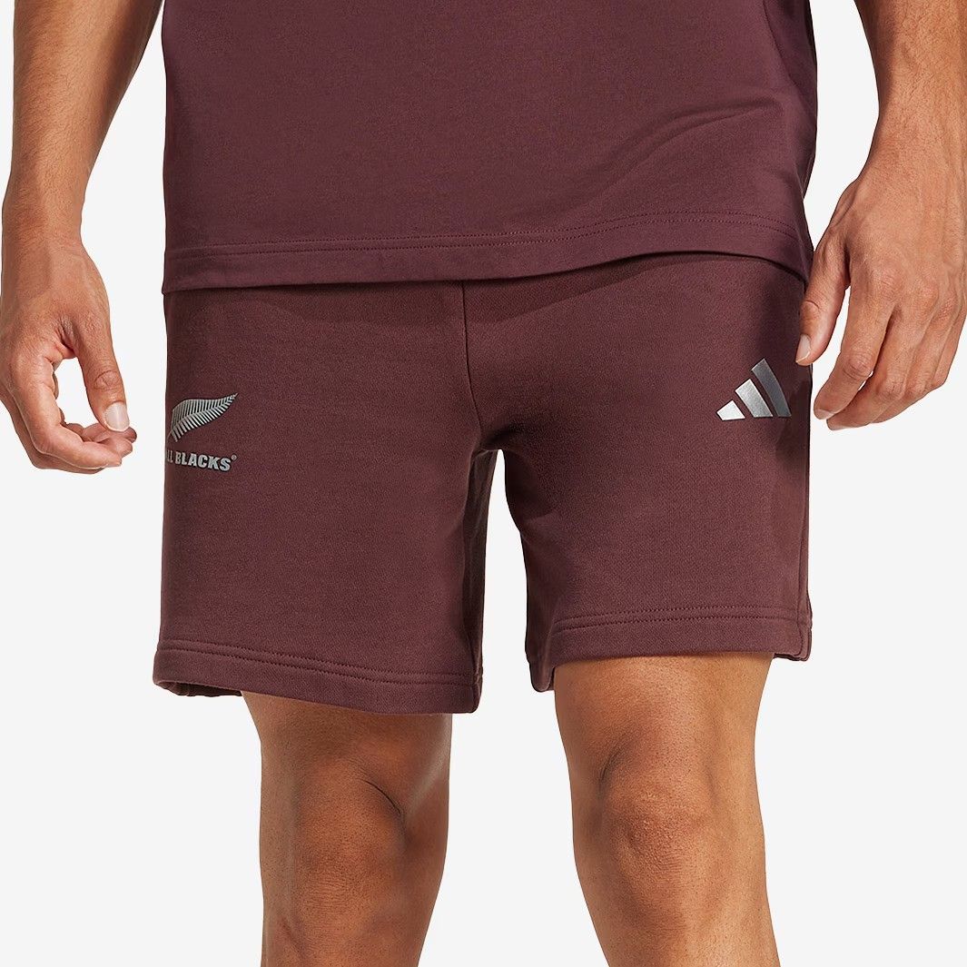 アディダス ラグビー ニュージーランド代表 オールブラックス 短パン ショーツ 赤 レッド 公式モデル 日本未発売