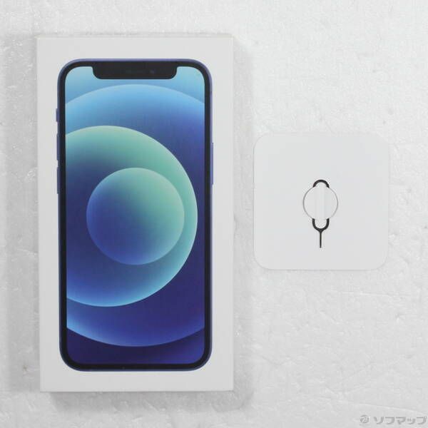 美品 iphone12mini 64GB SIMフリー ブルー MGAP3J/A iPhone 12 mini SIMフリー 未使用品 iPhone12 64GB ブルー [Blue