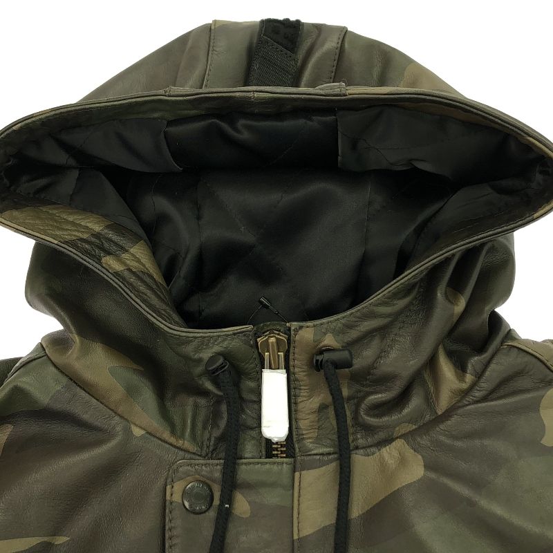 Supreme Girbaud Leather Bomber Jacket M