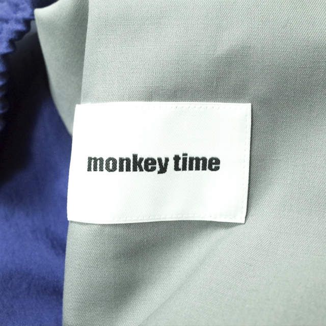 新品 monkey time モンキータイム RENU TRO WD ANKLE PANT ワイドアンクルパンツ 8314-144-1416 L  ROYAL ユナイテッドアローズ ボトムス g9144