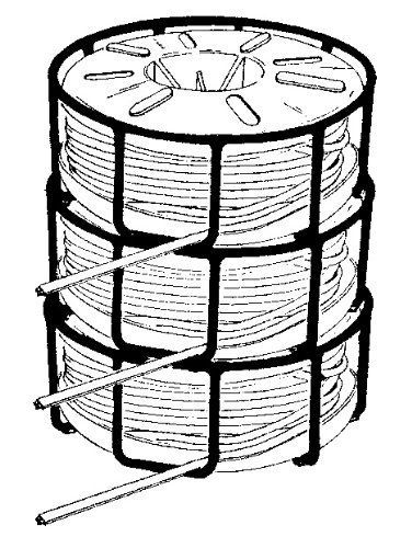 在庫 デンサン エフケーブルリール VF-5500