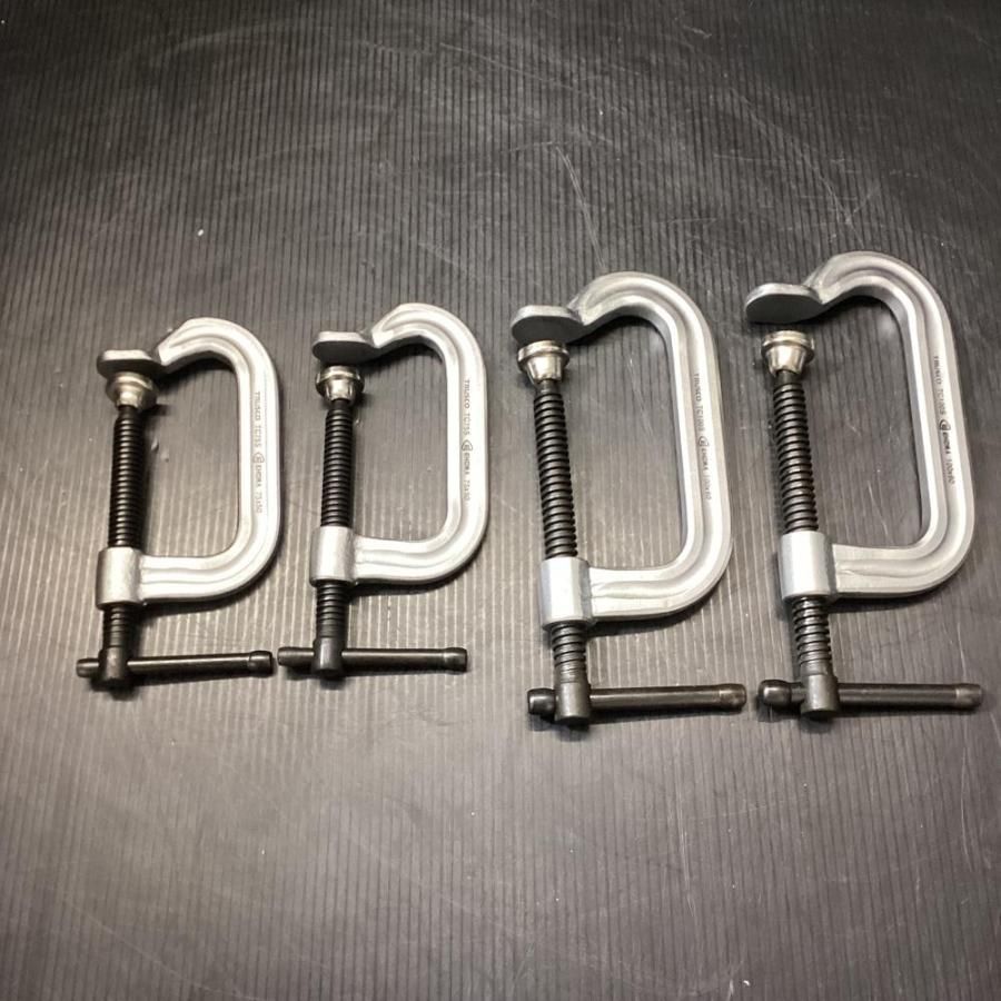 トラスコ中山 TC75S TC100S シャコ万力4個セット 203