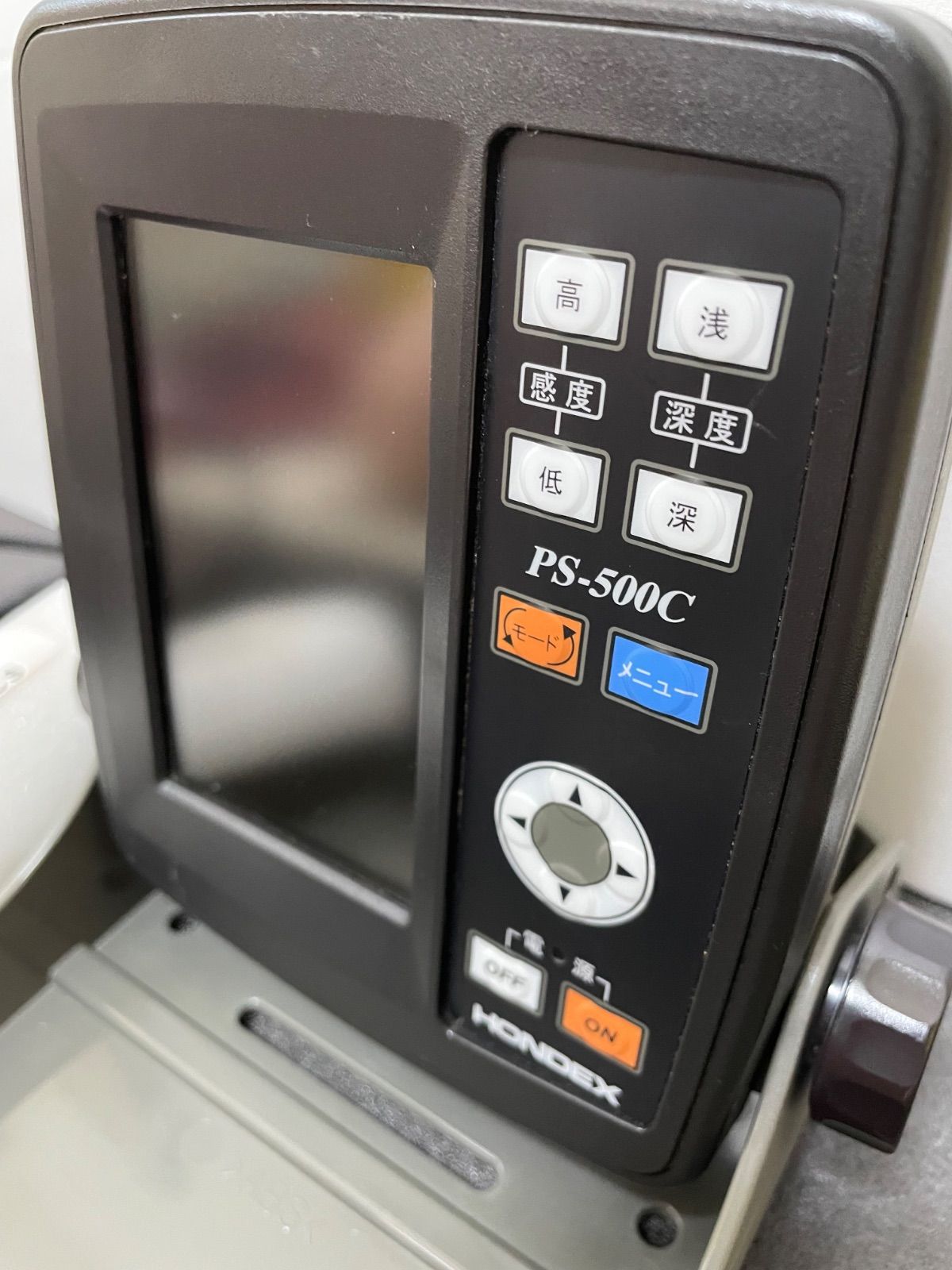 本多電子株式会社 HONDEX ４型 TFT カラー魚探 PS-50C 別売センサー付き 魚群探知機 フィッシング 釣り アウトドア 本多電子株式会社 HONDEX 4型 TFT カラー魚探 PS-50C 別売