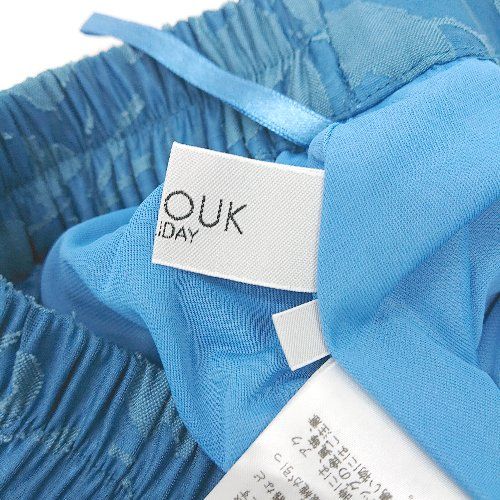 ◇ ⊂ LE SOUK ルスーク 花柄 ロング フレア スカート サイズL