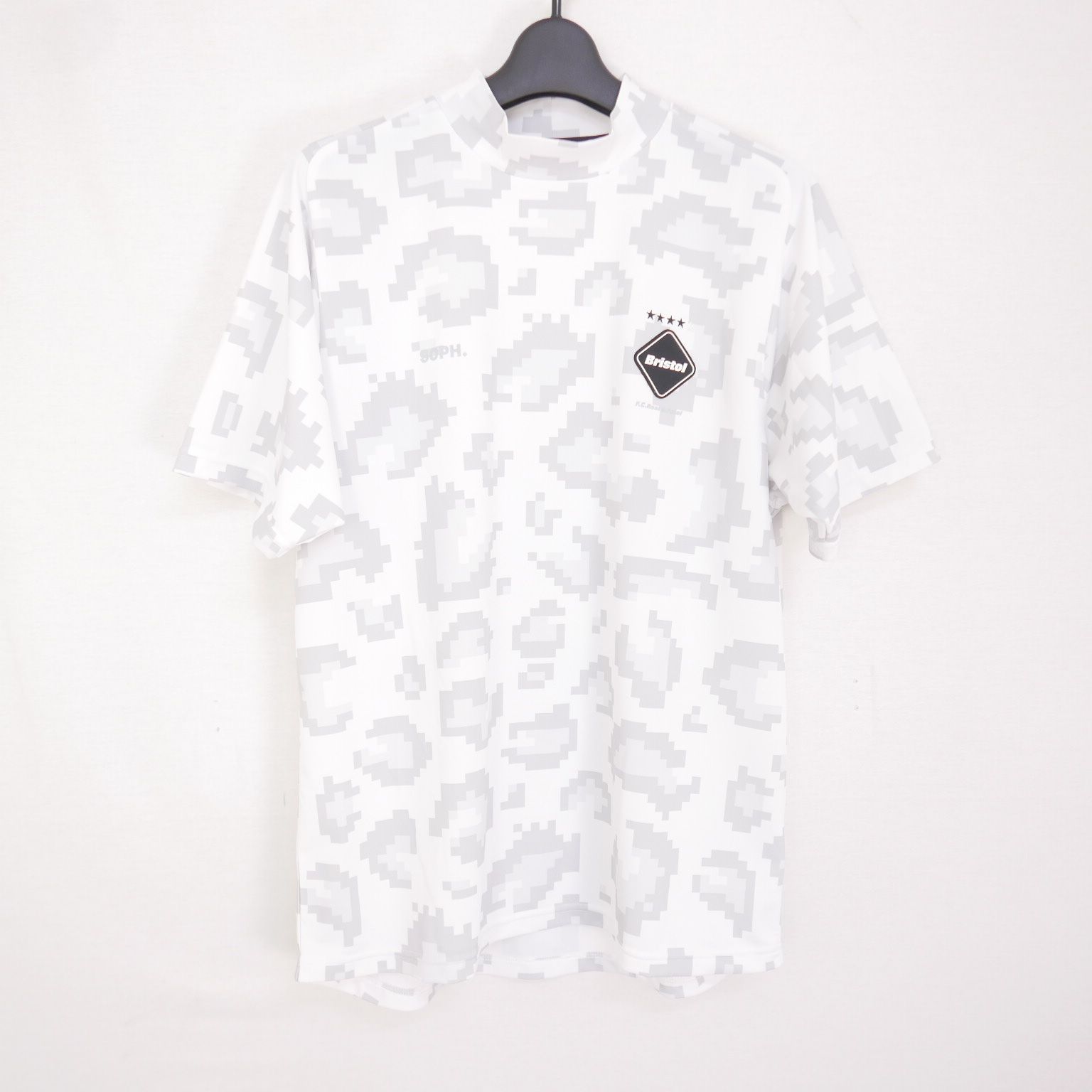 fcrb モックネックTシャツ M ホワイト F.C.Real Bristol F.C.R.B