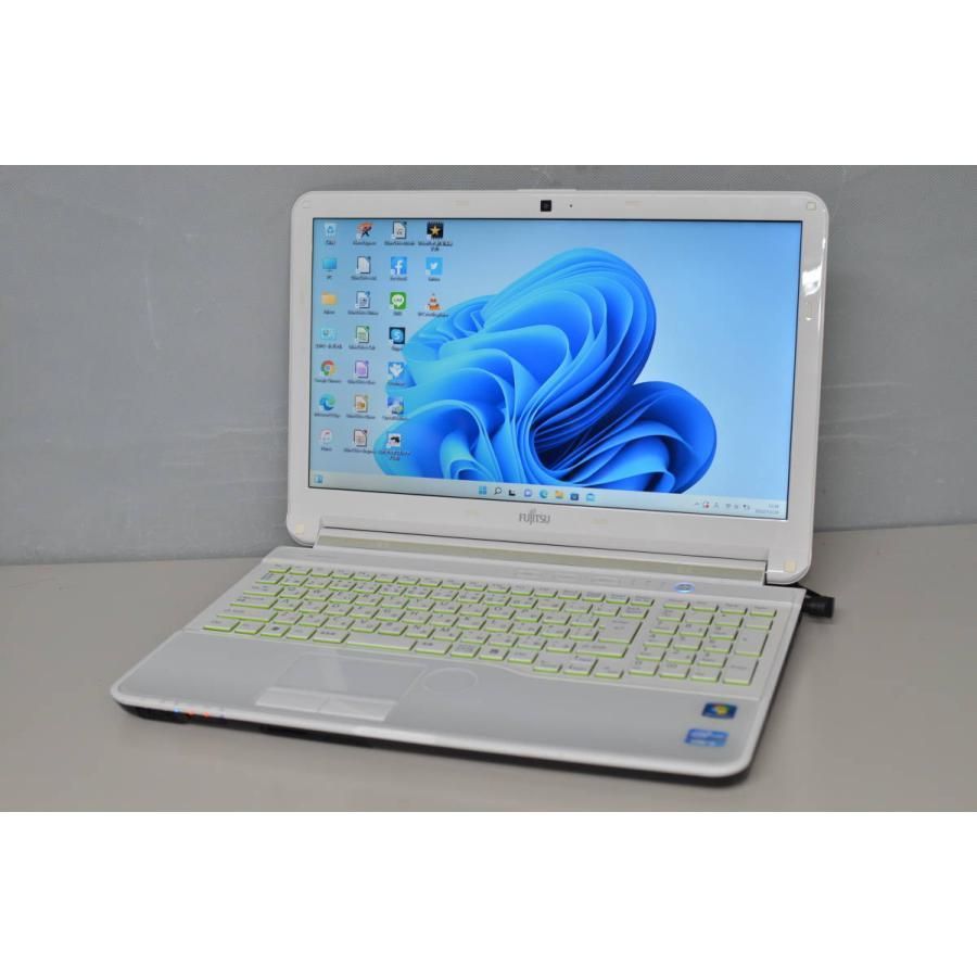 最新Windows11+office 新品爆速SSD512GB 富士通 LIFEBOOK AH47/K i7