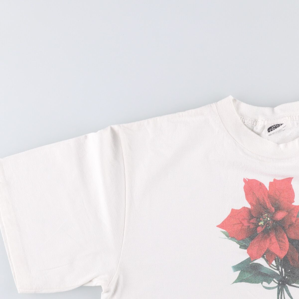 花柄 プリントTシャツ