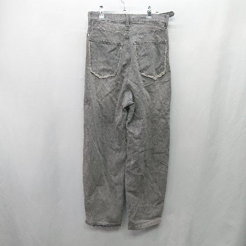 GRANCY ジップデニム グレー Mサイズ GRANCY（グランシー）の「【GRANCY】ZipDesign Buggy DenimPants
