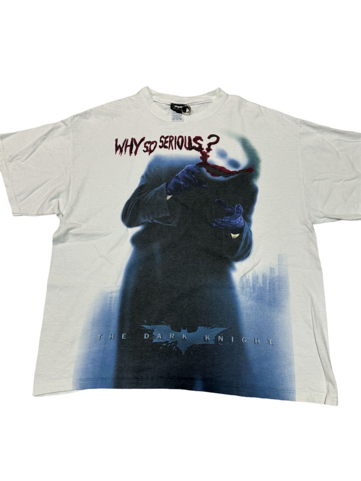 00's THE DARK KNIGHT XLサイズ Tシャツ Why so serious? JOKER 00's THE DARK KNIGHT XLサイズ Tシャツ Why so serious? JOKER