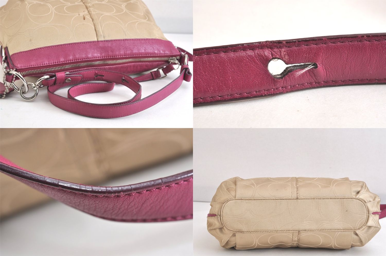 ショルダークロスバッグ キャンバス