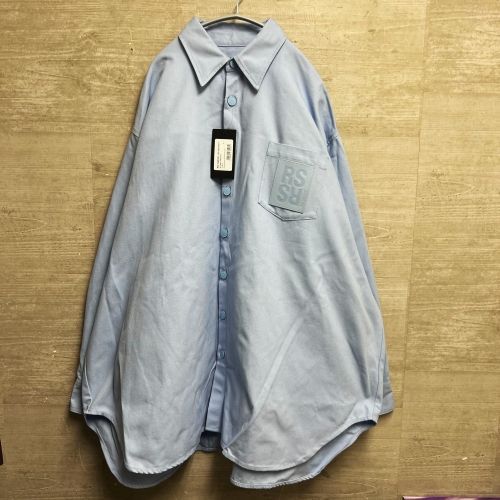 RAF SIMONS ラフシモンズ 231-M243 23SS OVERSIZED DENIM SHIRT WITH 