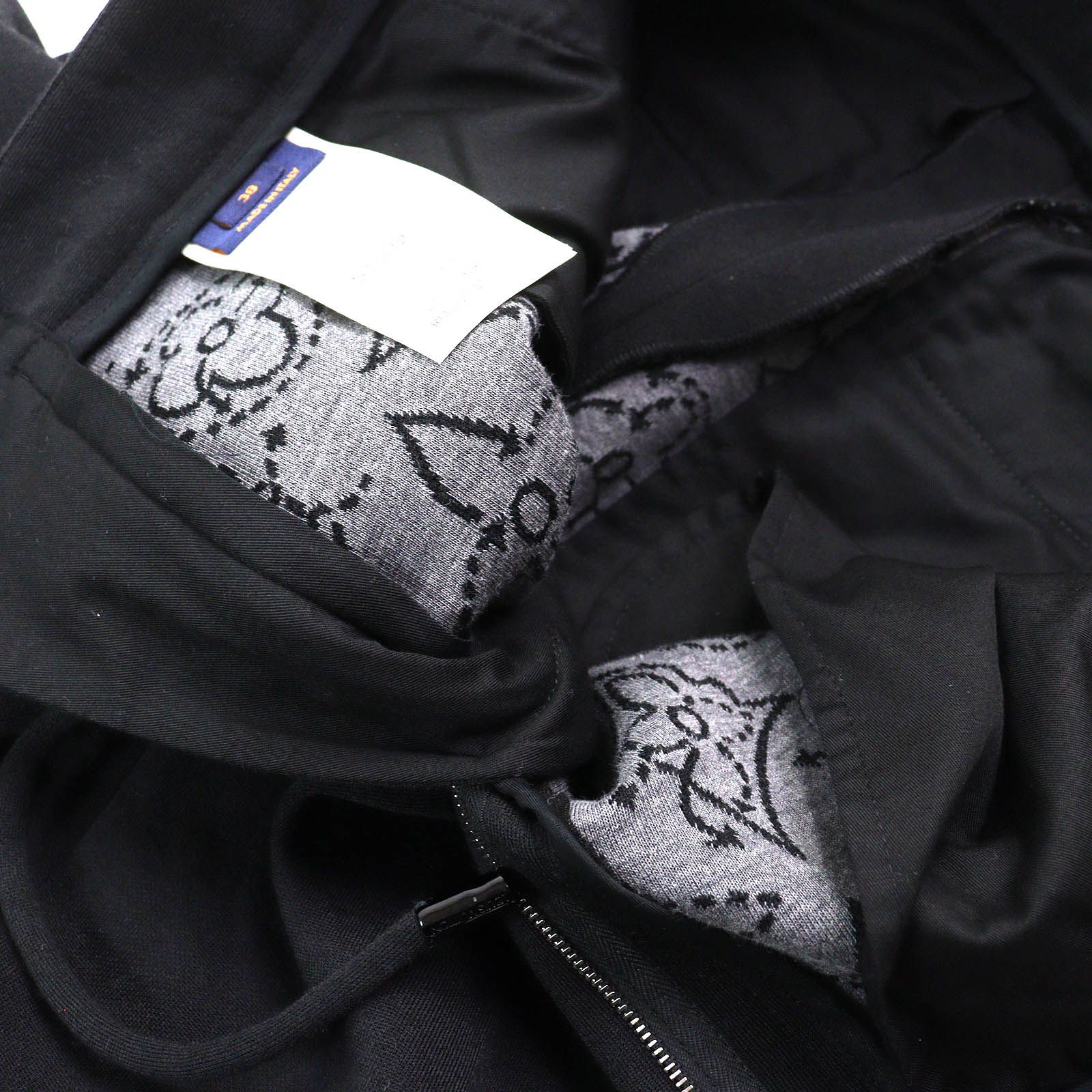 未使用品△LOUIS VUITTON ルイヴィトン 21AW ウール100％ LVロゴ刺繍