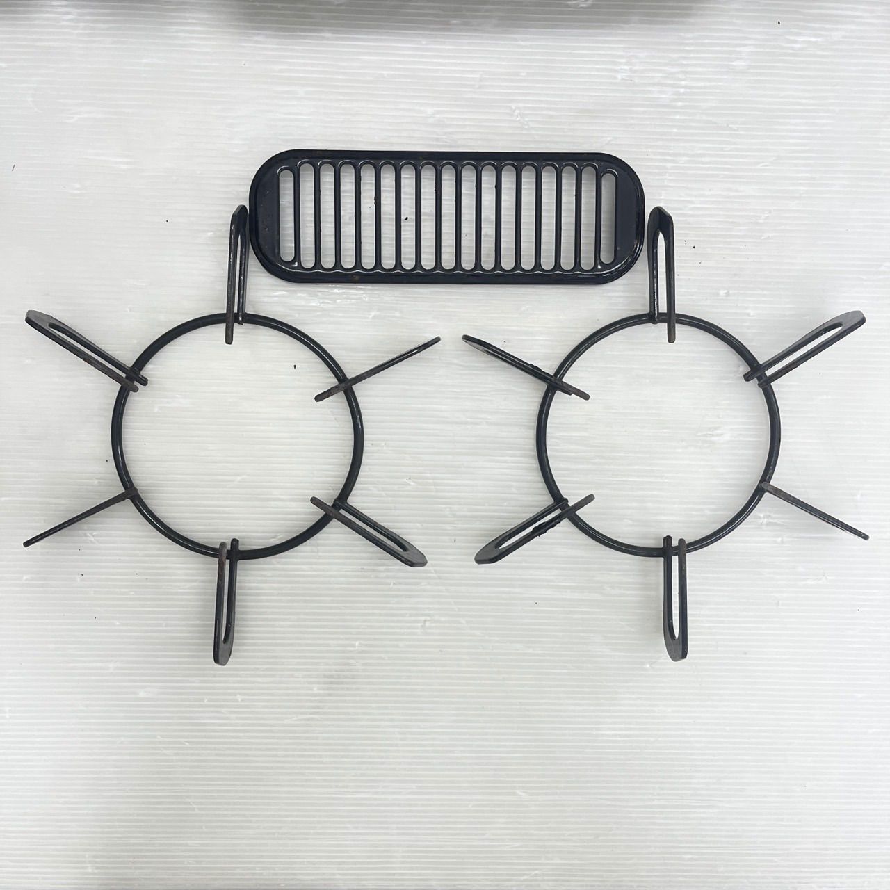 パロマ ガスコンロ IC-S37KSH-R 2019年製 LPガス用 Paloma 2口コンロ グリル ホワイト 白 プロパン WWW_KANDAIZUMI_COM