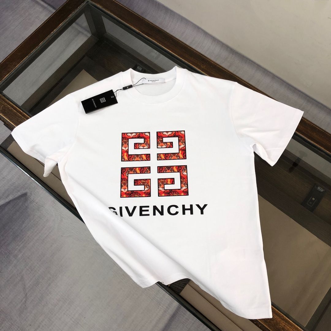 【送料関税込】GIVENCHY ロゴプリント Tシャツ コットン 17546810_54353642_600.jpg