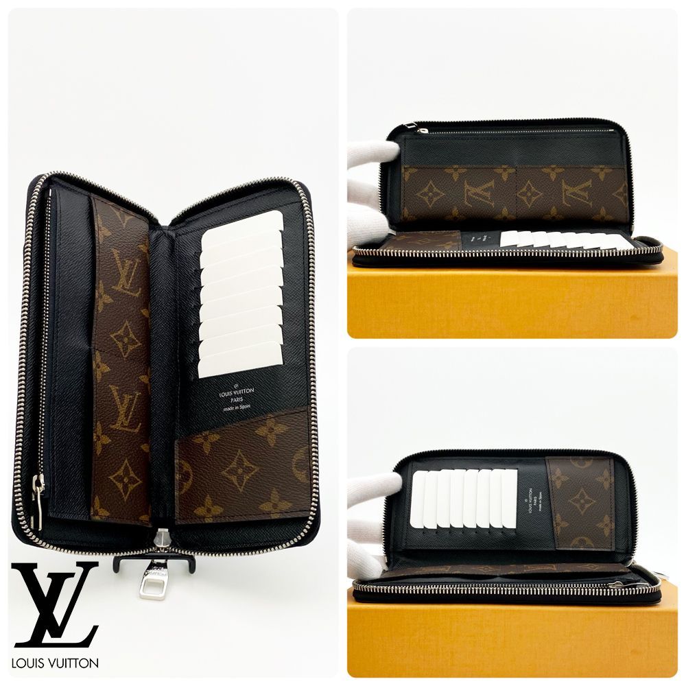 極美品】ルイヴィトン LOUIS VUITTON モノグラム ジッピーウォレット
