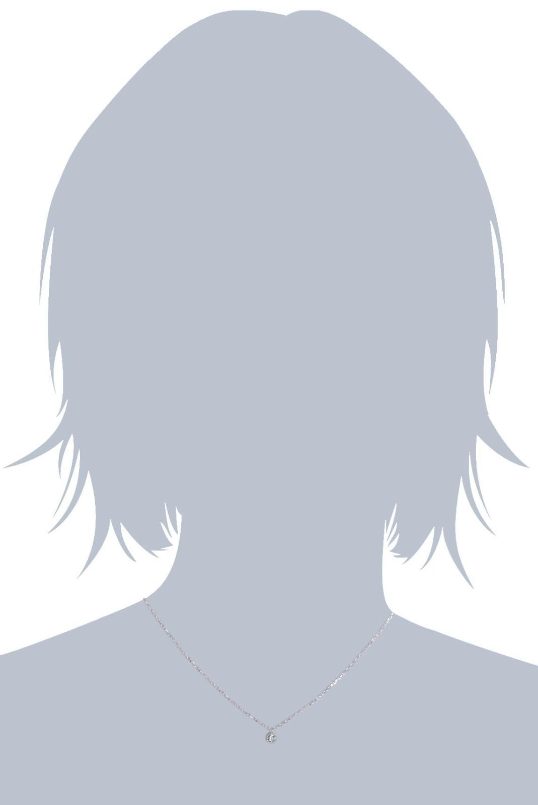 数量 3月の誕生石 アクアマリン K10ホワイトゴールド Candy ミルグレインネックレス キャンディ ilwgaq