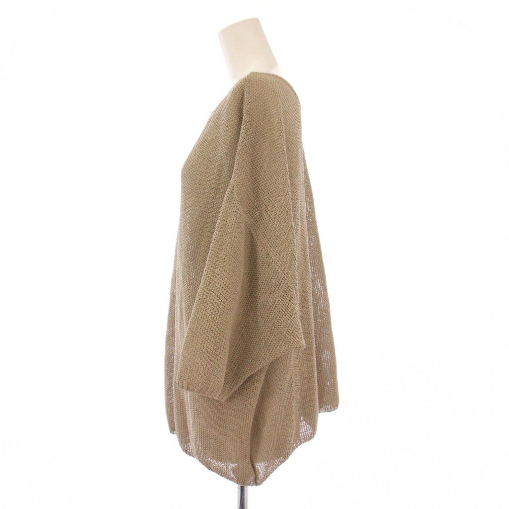 【新品タグ付き】ラウンジドレス 2WAY鹿子ニット　和紙ニット　カノコニット ラウンジドレス ガリャルダガランテ Loungedress GALLARDAGALANTE 25SS