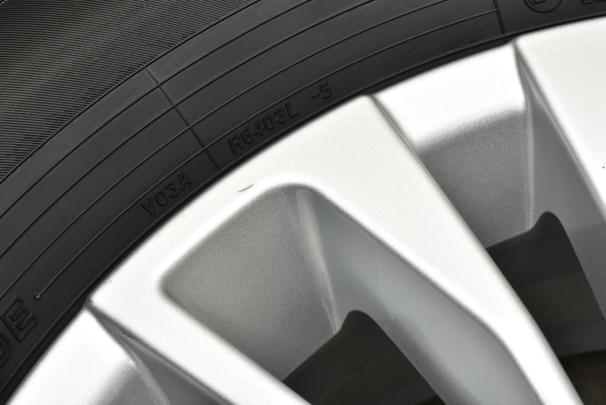 製 新車外し トヨタ 40 アルファード Z 純正 17in 6.5J 40 PCD120 ヨコハマ アドバン V03 225 65R17 ヴェルファイア TRITUETUBI_COM